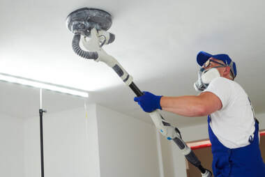 removal popcorn ceiling